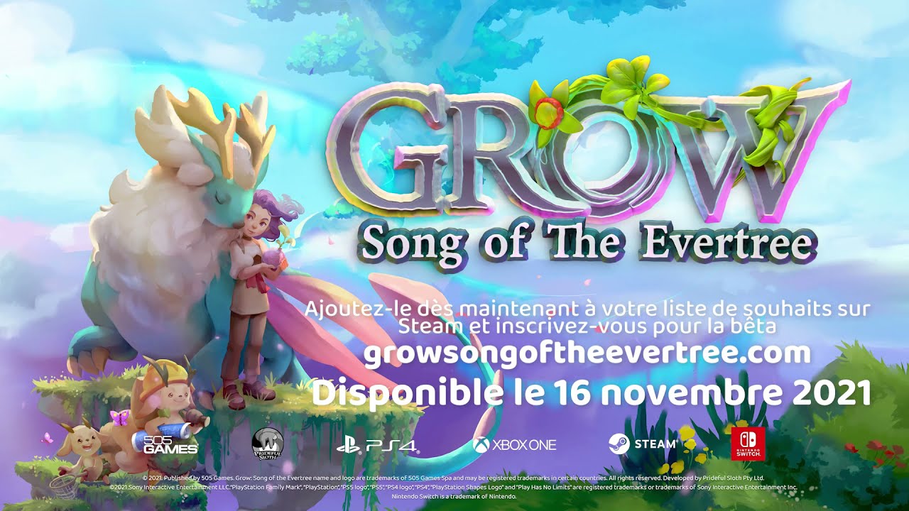 Grow : Song of the Evertree | Trailer et inscription pour la bêta [vostfr]