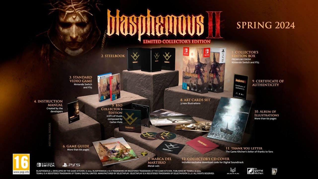Trailer Blasphemous II Collector's Edition