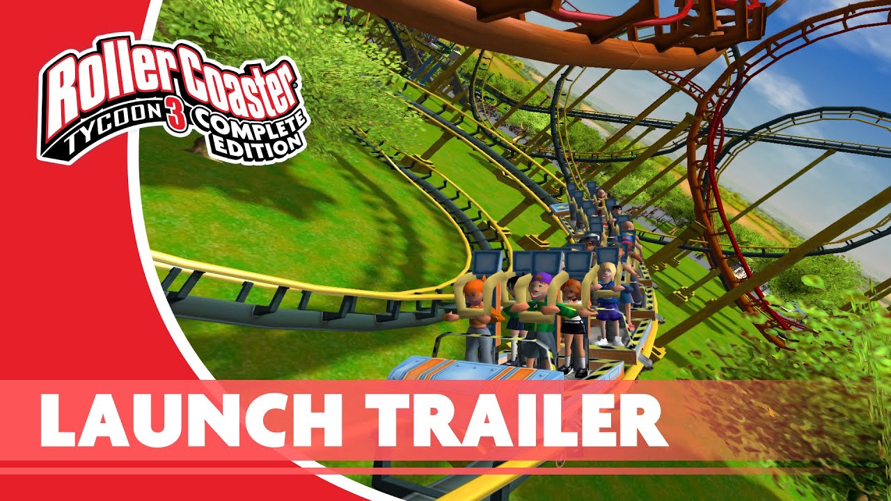 RollerCoaster Tycoon 3: Complete Edition Nintendo Switch Launch Trailer
