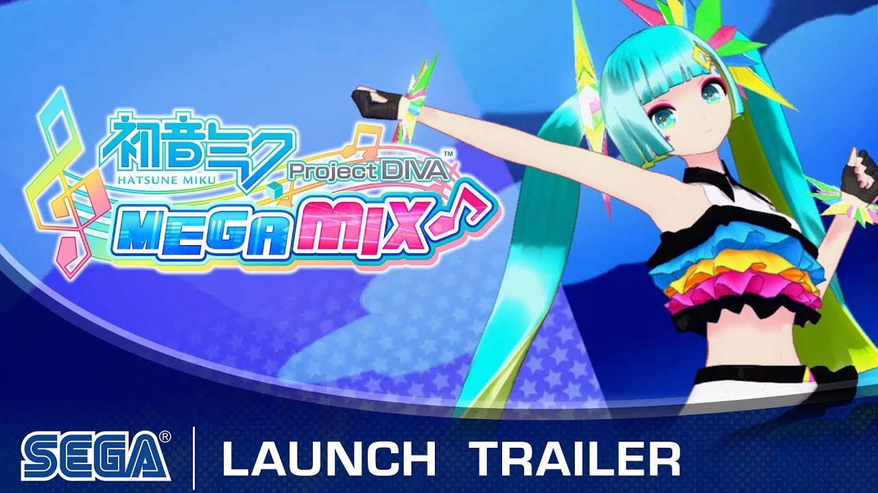 Hatsune Miku: Project DIVA Mega Mix Launch trailer (FR)
