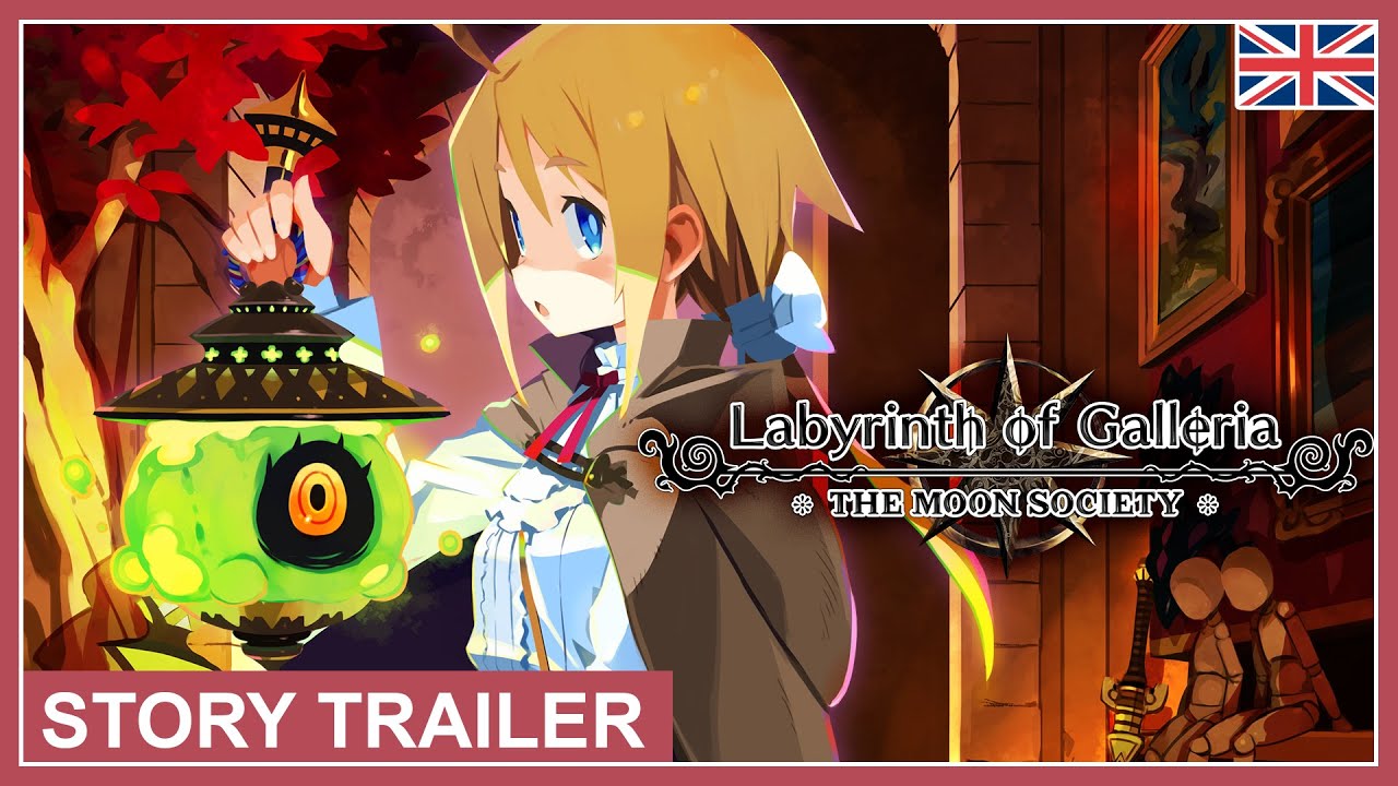 Labyrinth of Galleria: The Moon Society - Story Trailer (Switch, PS4, PS5, PC) (EU - English)