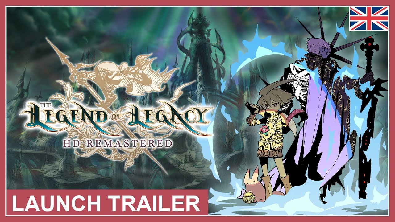 The Legend of Legacy HD Remastered - Launch Trailer (Nintendo Switch, PS4, PS5, PC) (EU - English)