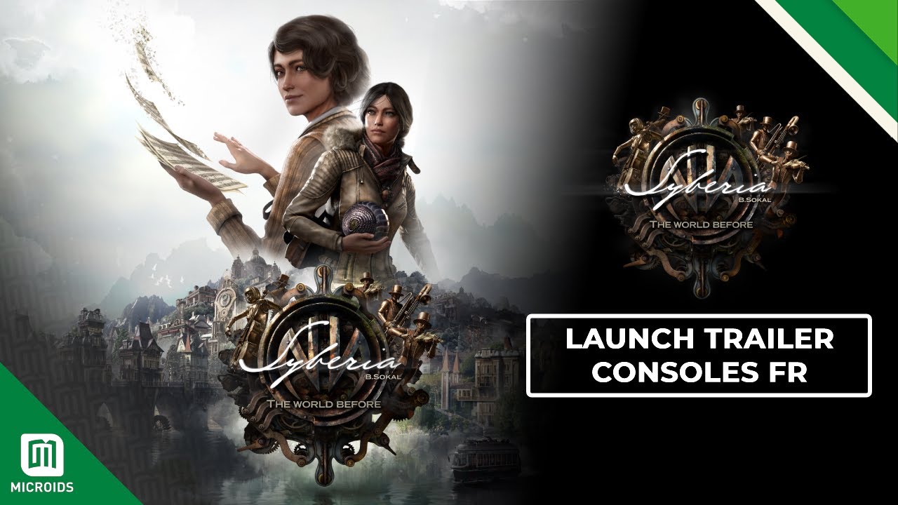 Syberia: The World Before | Trailer de lancement consoles | Microids