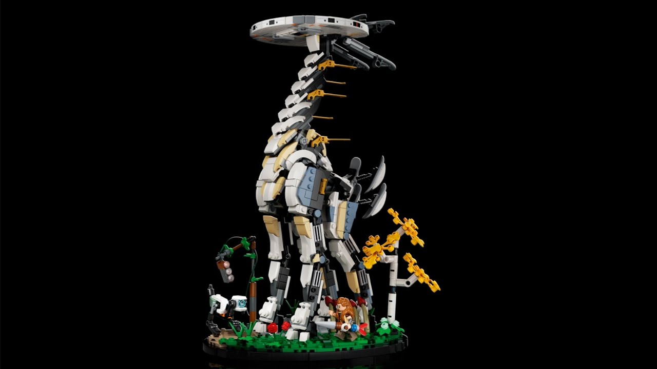 Find your path and let the LEGO Horizon Forbidden West Tallneck guide you through a new world