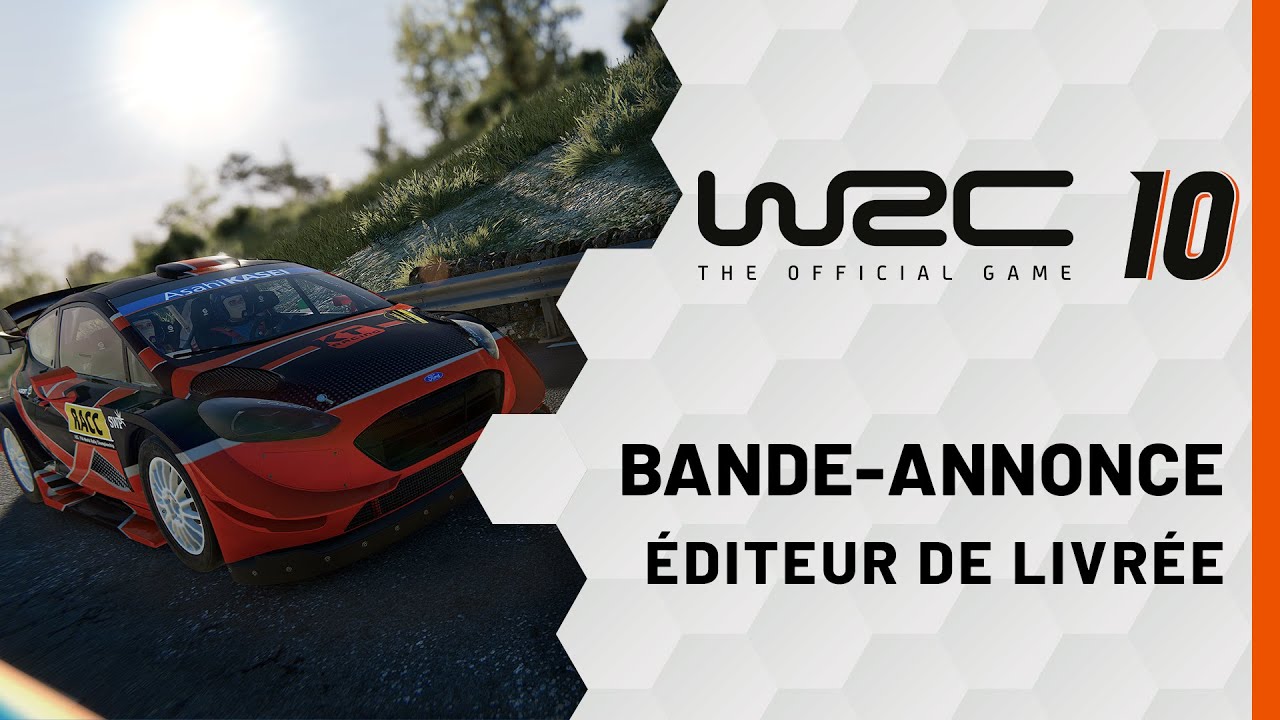 WRC 10 | Bande-annonce Éditeur de Livrées