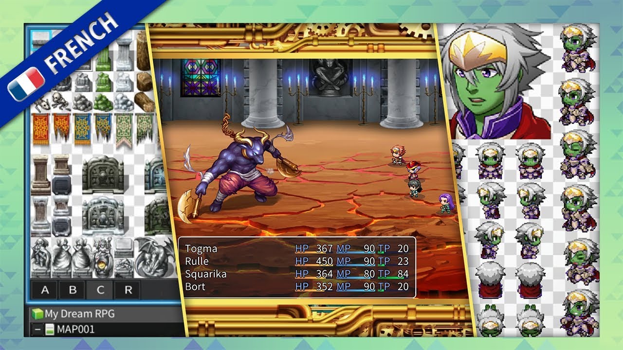RPG Maker MV - My Dream RPG (Nintendo Switch, PS4, XBOX ONE) (EU - French)
