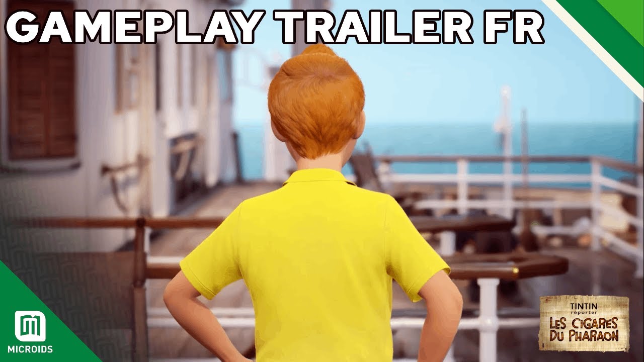 Tintin Reporter: Les Cigares du Pharaon – Gameplay Trailer – TintinImaginatio / Pendulo / Microids