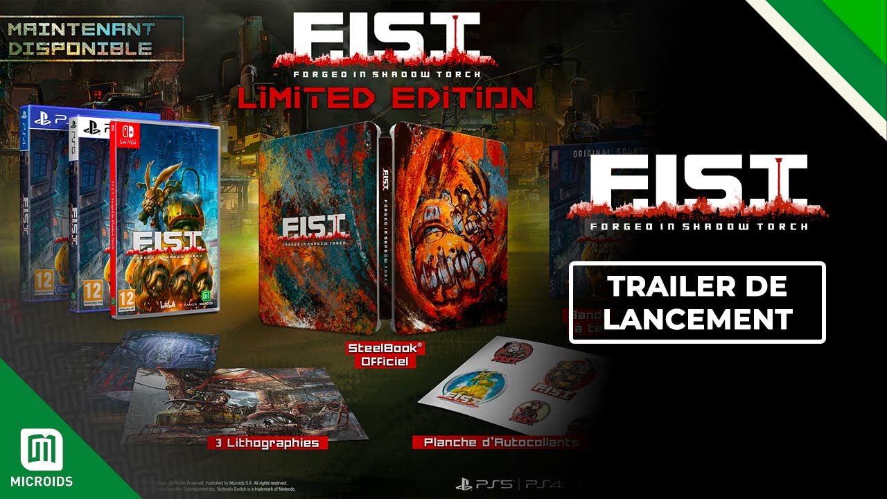 F.I.S.T.: Forged In Shadow Torch | Limited Edition - Trailer de lancement | Bilibili & Microids