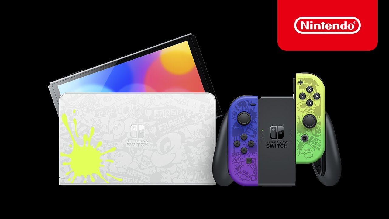 Nintendo Switch – Modèle OLED édition Splatoon 3
