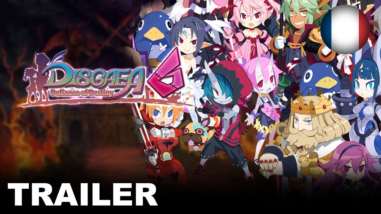 Disgaea 6: Defiance of Destiny - System Trailer (Nintendo Switch) (EU - French)