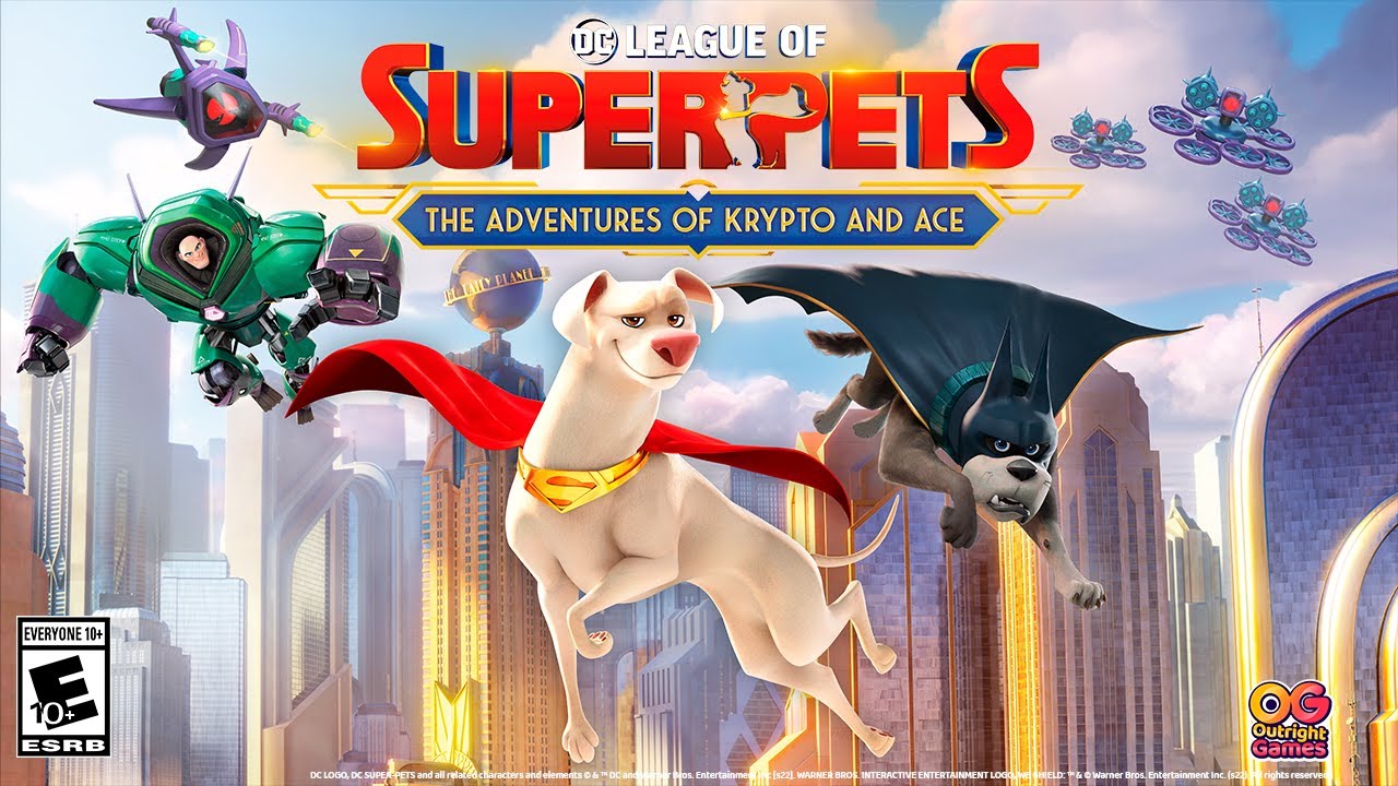 DC League of Super-Pets : Les Aventures de Krypto et Ace | Bande-annonce de lancement | CAN | ESRB