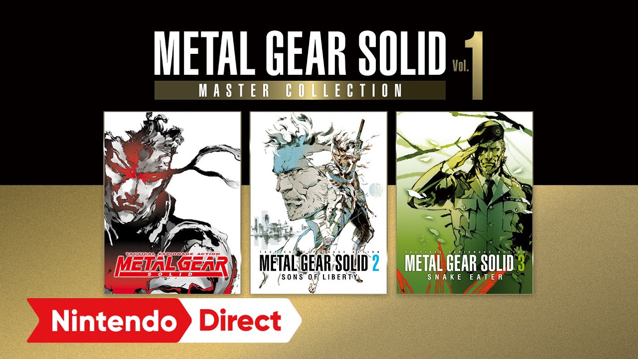 Metal Gear Solid: Master Collection Vol. 1 – Sortie le 24 octobre ! (Nintendo Switch)