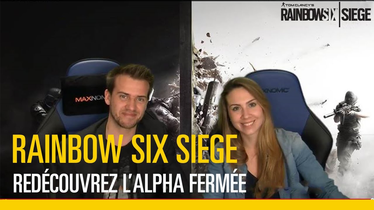 #UbiEnLive - L'Alpha fermée de Rainbow Six : Siege !