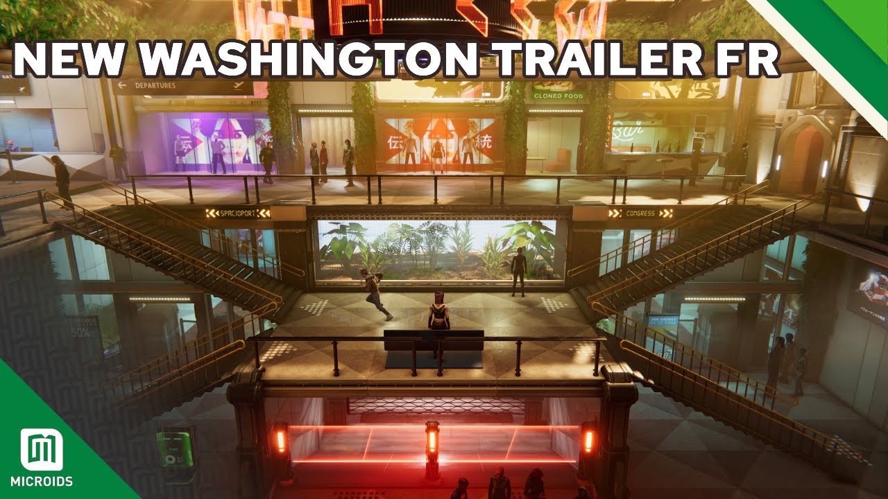 Flashback 2 | New Washington Trailer FR | Microids Studio Lyon / Paris & Paul Cuisset