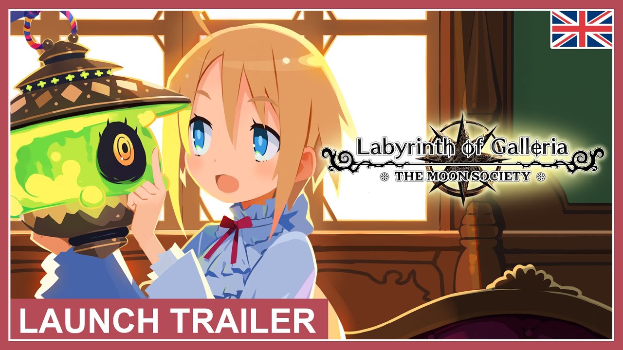 Labyrinth of Galleria: The Moon Society - Launch Trailer (Nintendo Switch, PS4, PS5, PC) (EU - ENG)