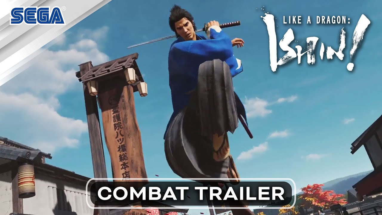 Like a Dragon: Ishin! | Combat Trailer (FR)