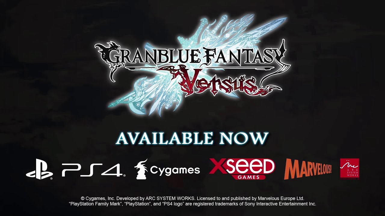 Granblue Fantasy: Versus - Out Now [PLAYSTATION 4]