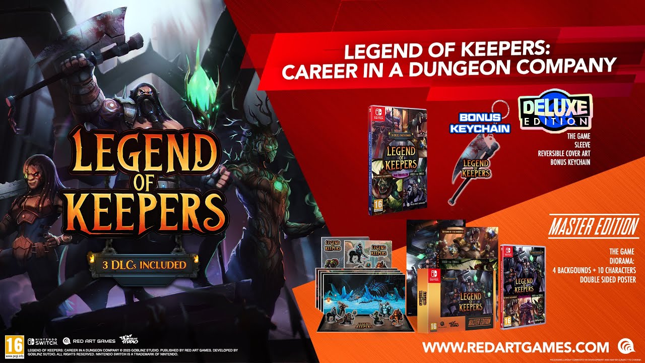Legend of Keepers | Master Edition | Nintendo Switch