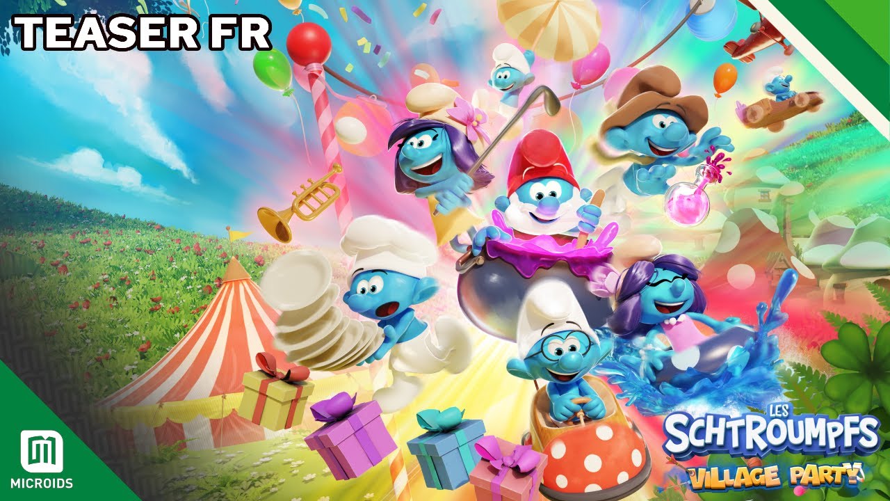 Les Schtroumpfs : Village Party - Teaser FR - Balio Studio & Microids