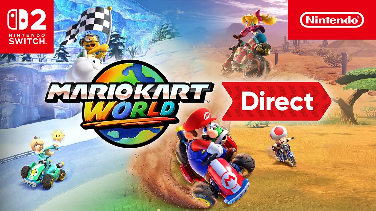 Mario Kart World Direct – 17/04/2025