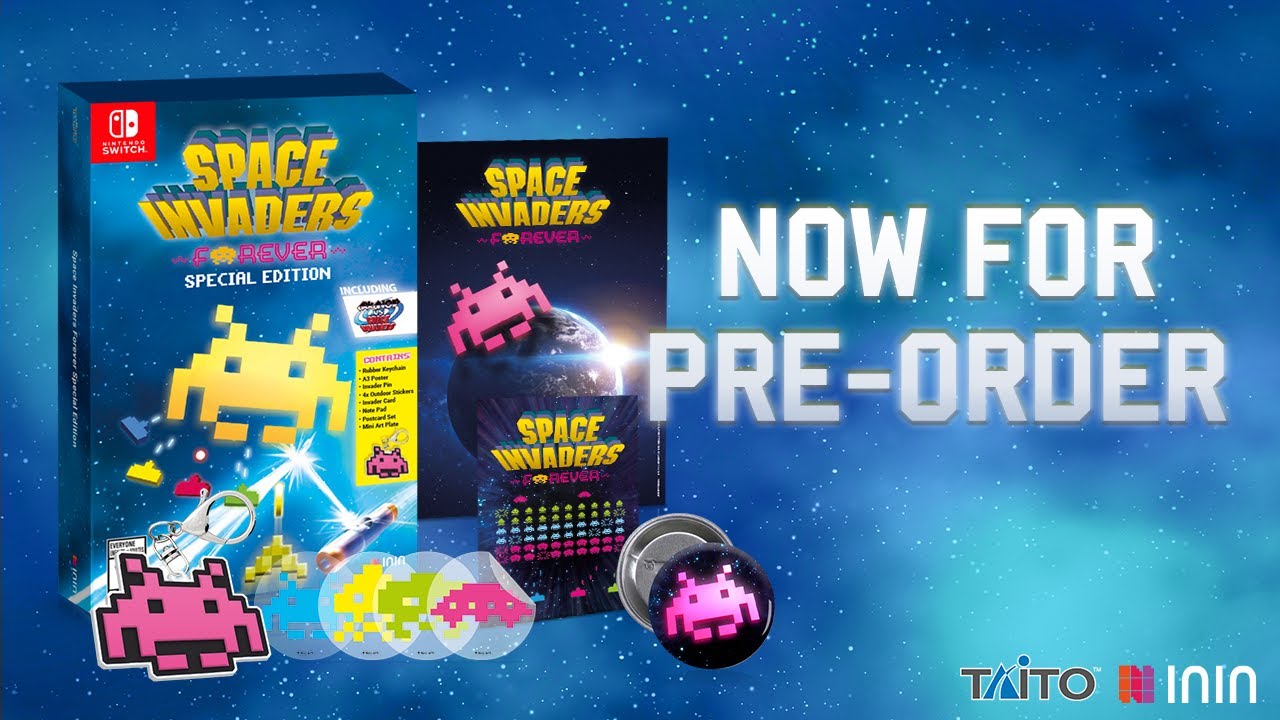 SPACE INVADERS FOREVER Special Edition - Now For Pre-Order