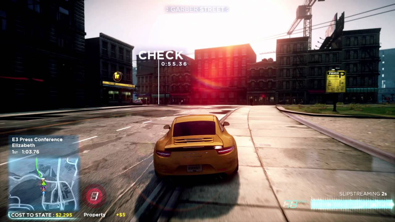 Need for Speed Most Wanted - Video de gameplay (E3 2012)