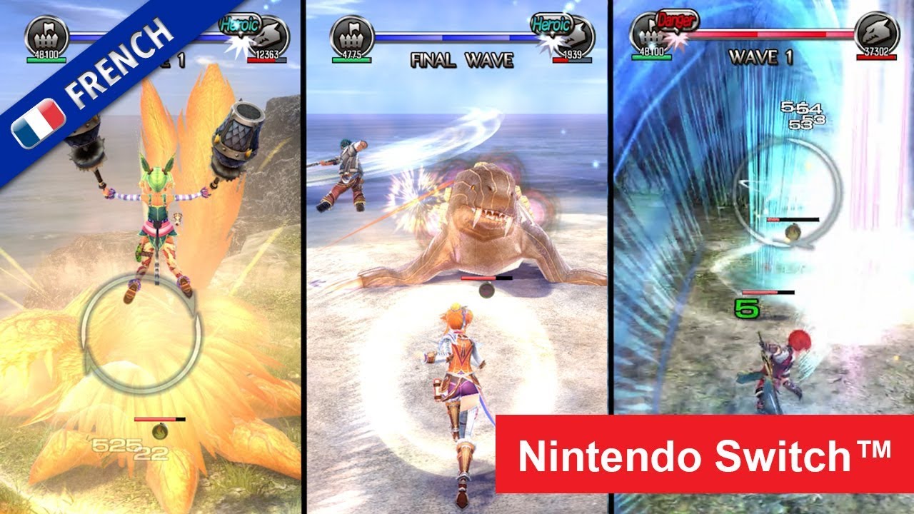 Ys VIII: Lacrimosa of Dana - Gameplay Trailer [Switch]