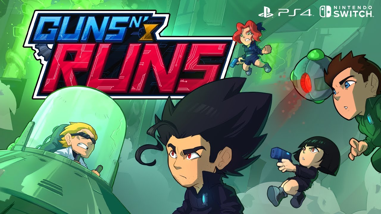 Guns N' Runs Trailer - PS4/SWITCH | PixelHeart Limited