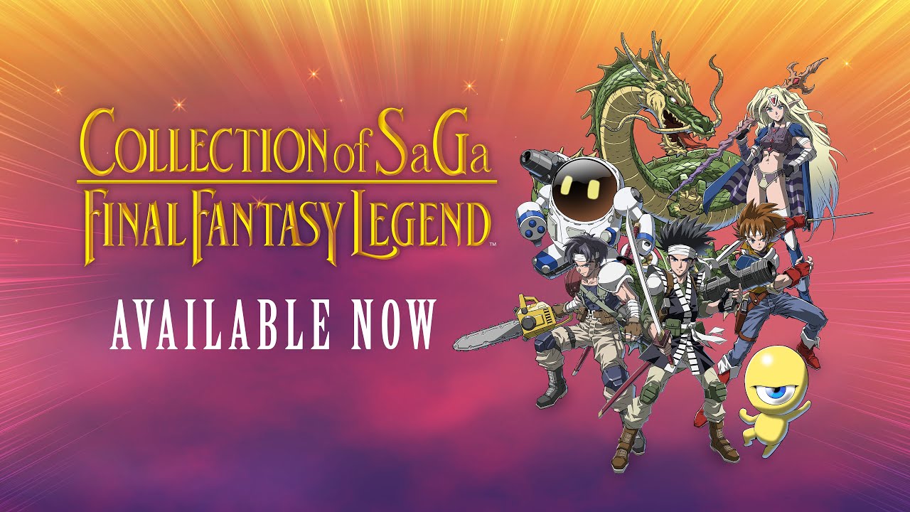 COLLECTION of SaGa FINAL FANTASY LEGEND | Launch Trailer