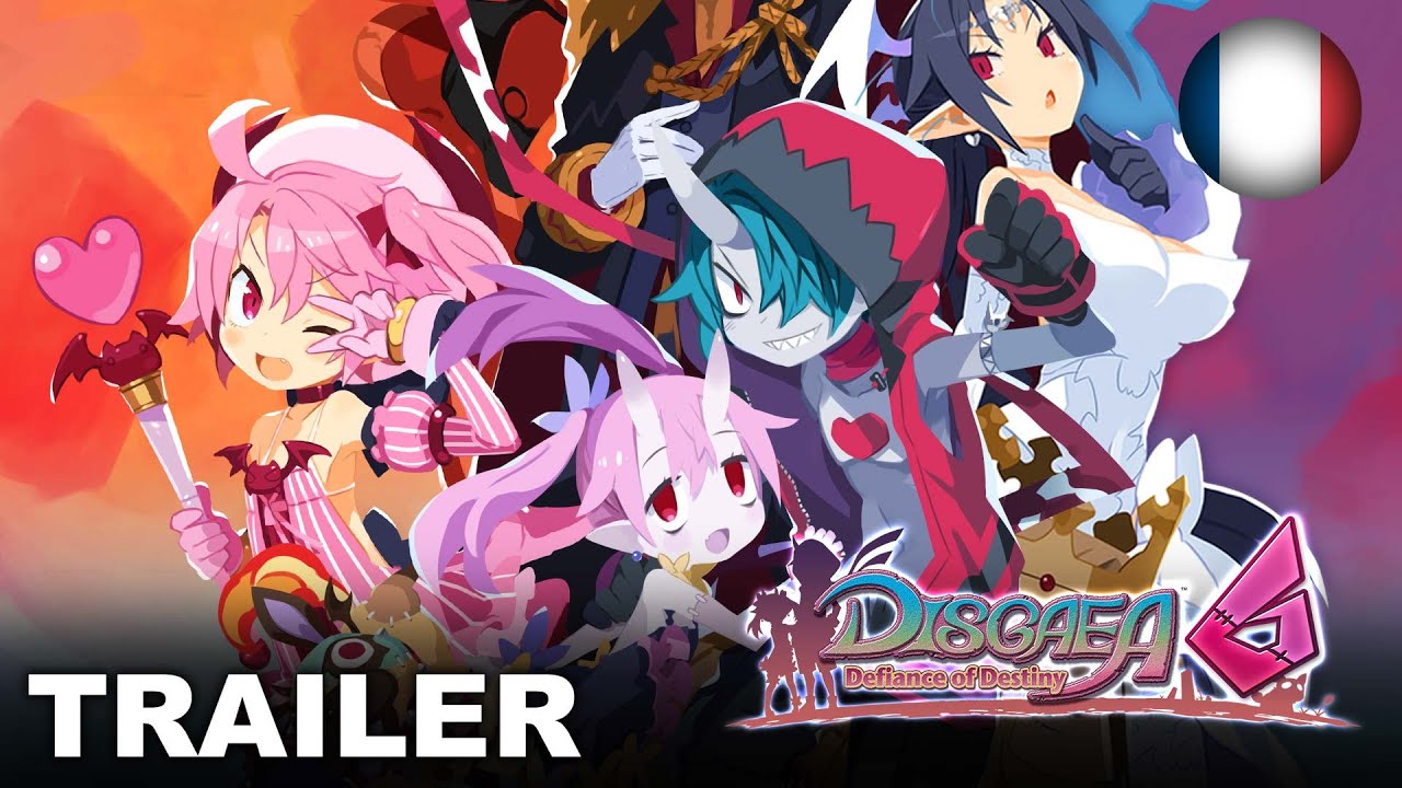 Disgaea 6: Defiance of Destiny - Character Trailer (Nintendo Switch) (EU - French)
