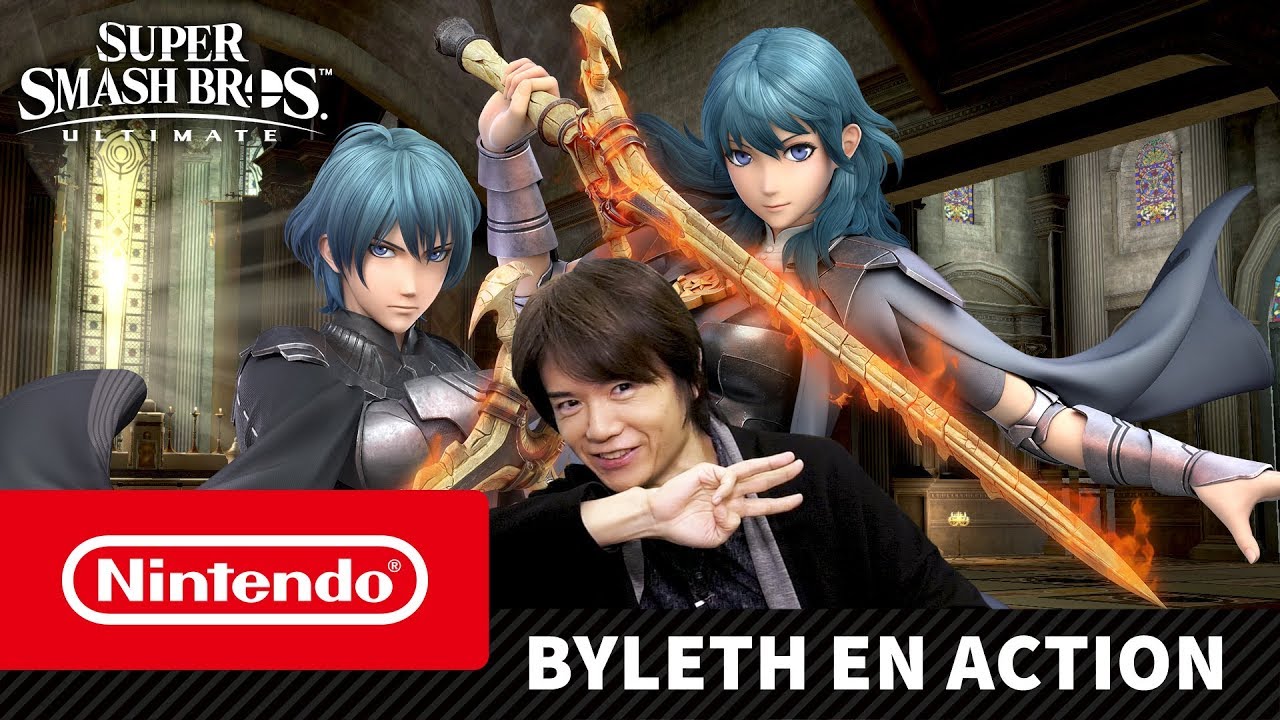 Super Smash Bros. Ultimate - Byleth en action (Nintendo Switch)