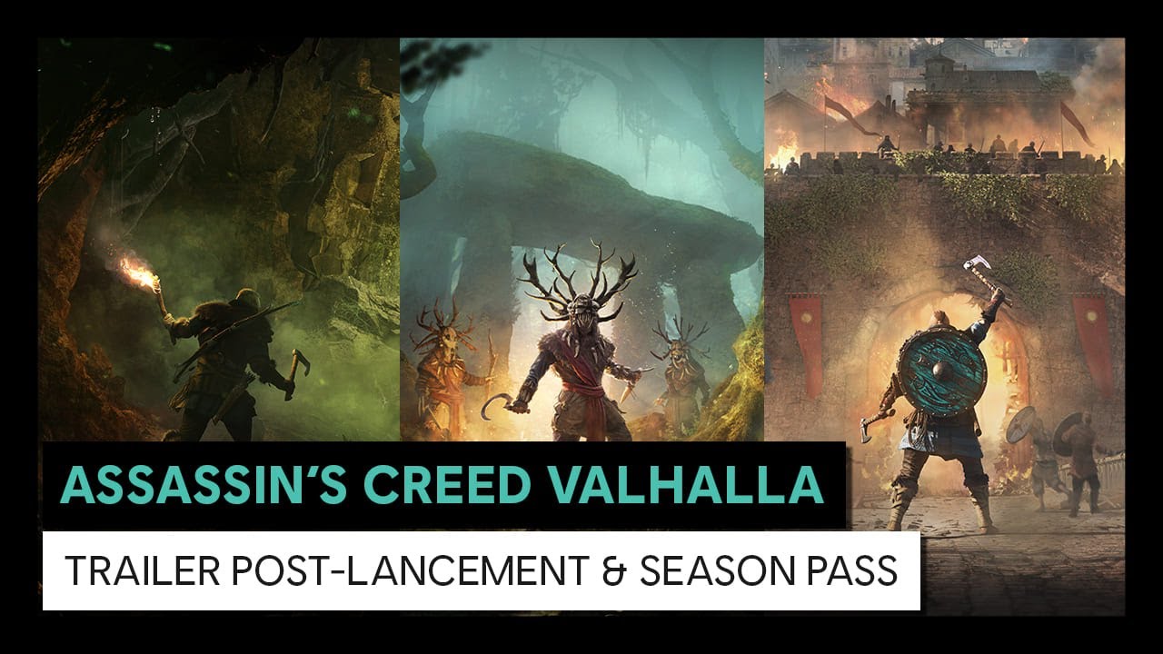 Assassin's Creed Valhalla : Trailer Post-Lancement & Season Pass [OFFICIEL] VOSTFR