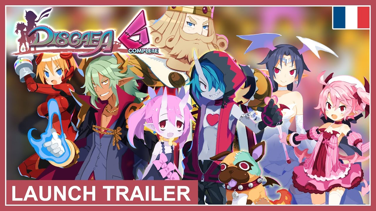 Disgaea 6 Complete - Launch Trailer (PS5, PS4, PC) (EU - French)