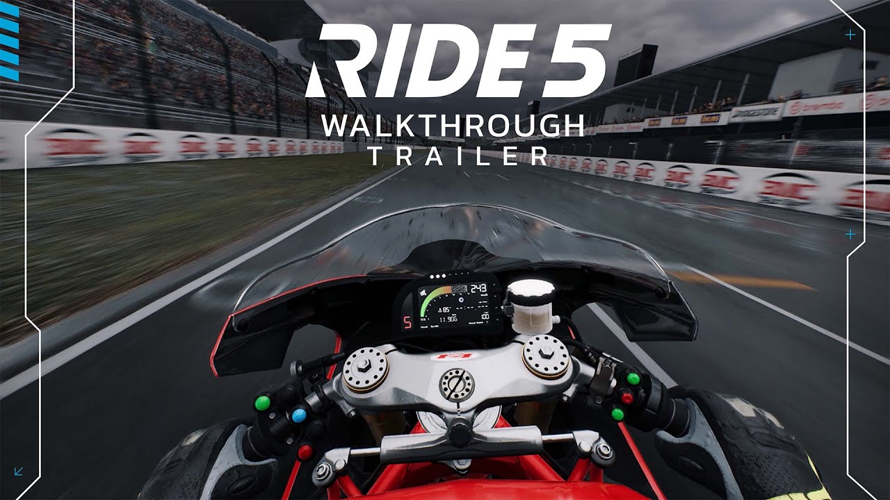RIDE5 Walktrhough Trailer