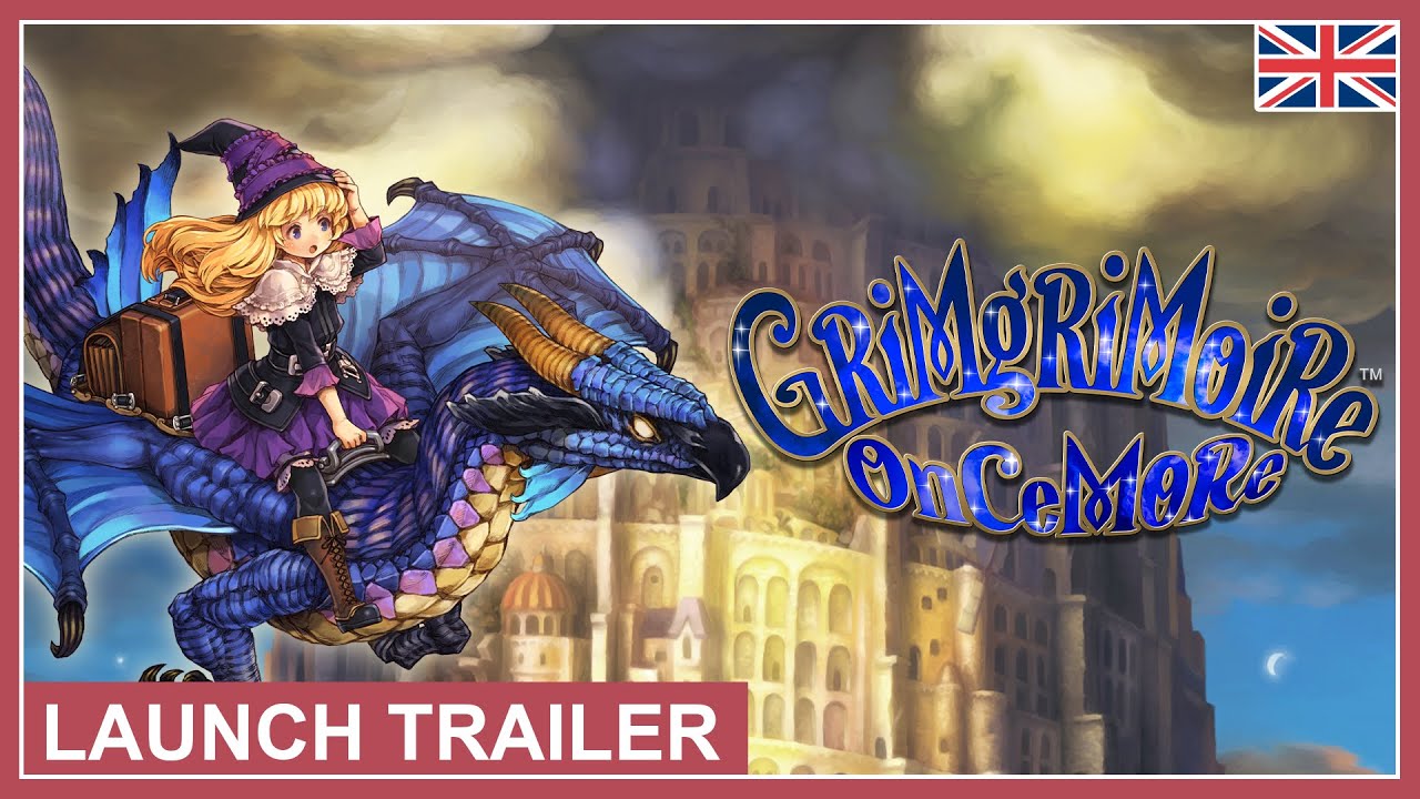 GrimGrimoire OnceMore - Launch Trailer (PS4, PS5, Nintendo Switch) (EU - English)