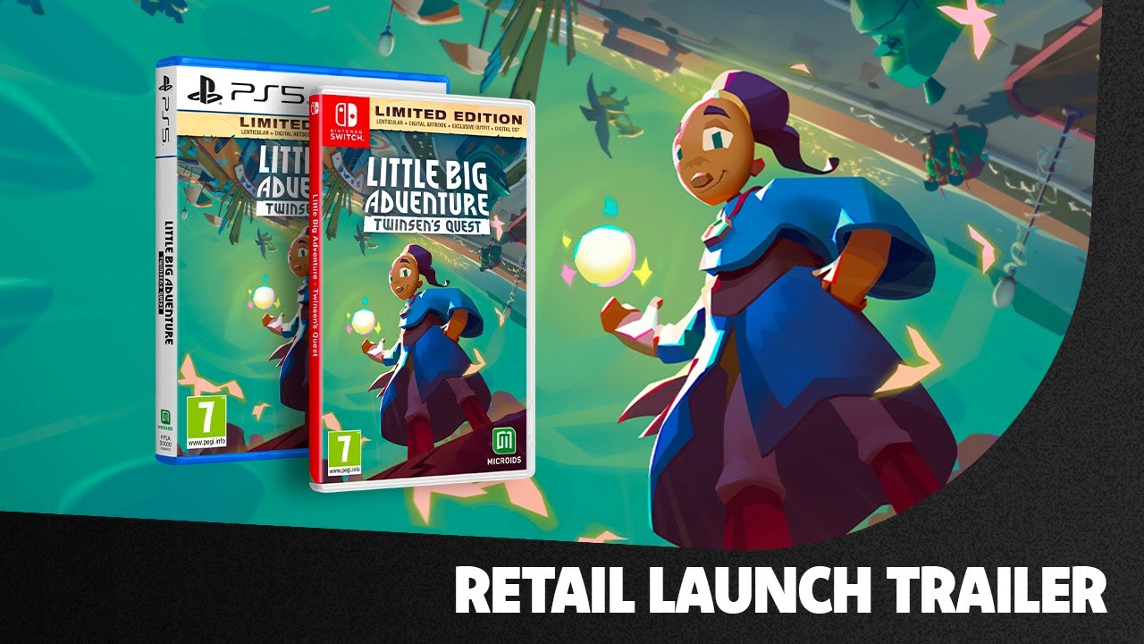 Little Big Adventure – Twinsen's Quest – Trailer de lancement physique