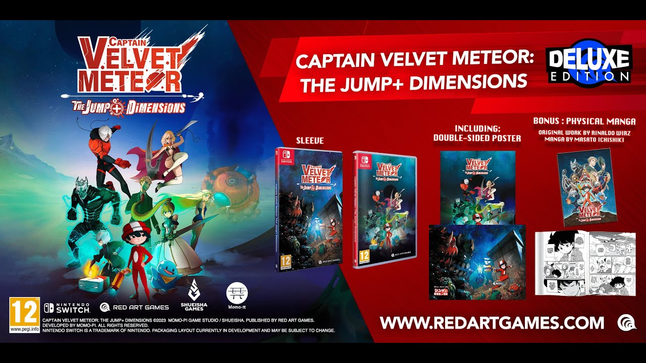 Captain Velvet Meteor: The Jump+ Dimensions | Deluxe Edition | Nintendo Switch
