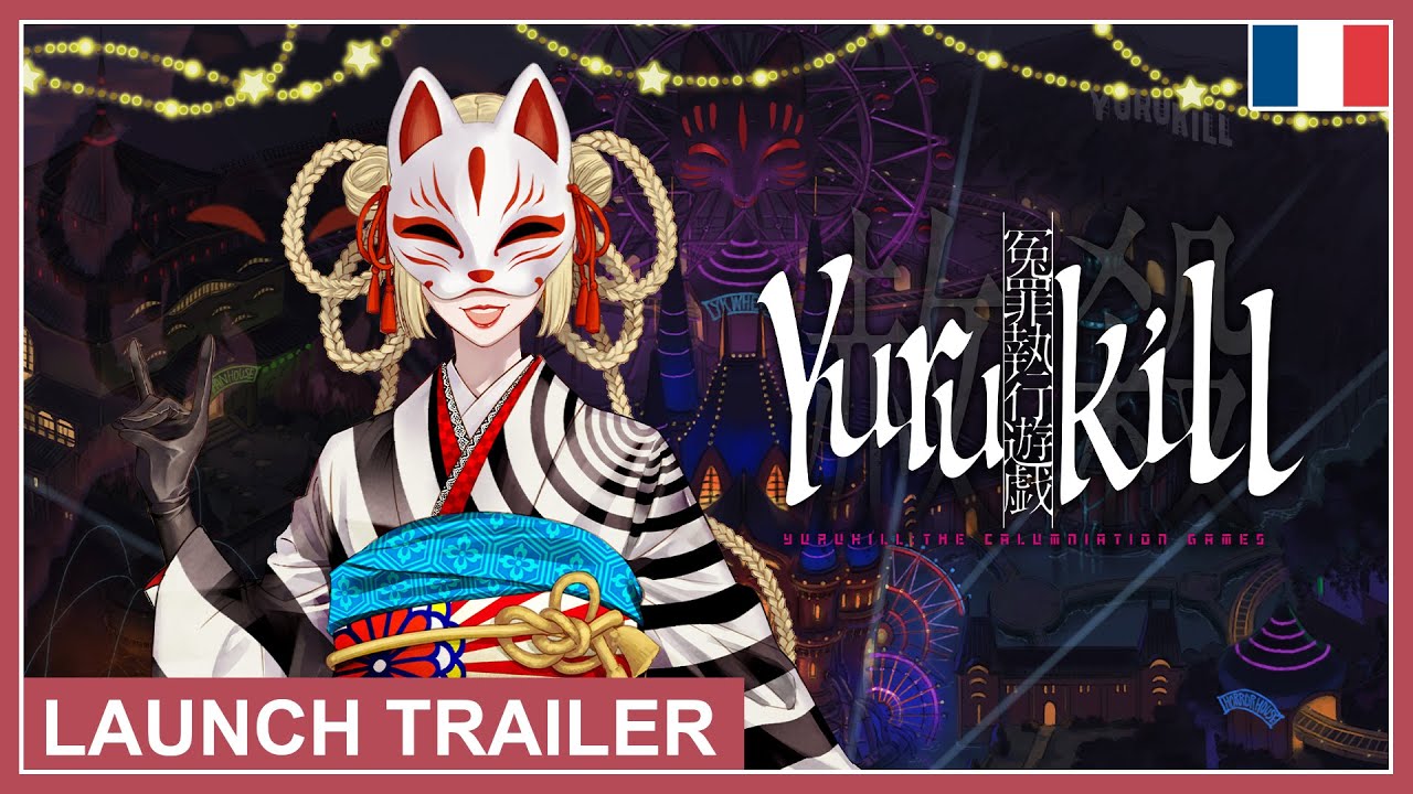 Yurukill: The Calumniation Games - Launch Trailer (Nintendo Switch, PS4, PS5) (EU - French)