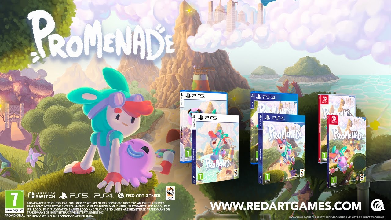 Promenade | Deluxe Edition | PS4, PS5 and Nintendo Switch!