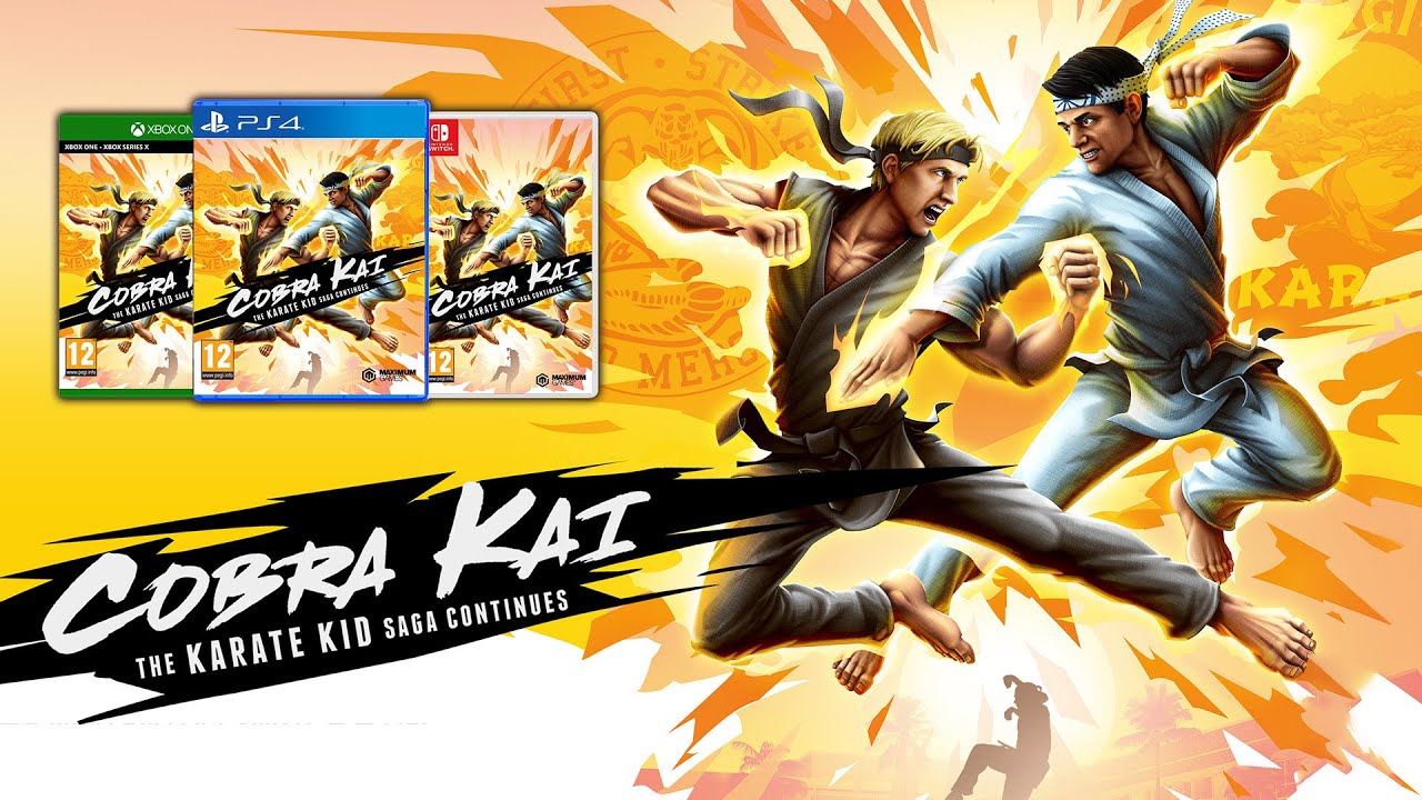 Cobra Kai Announce Trailer PEGI
