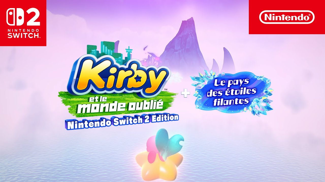 Kirby et le monde oublié – Nintendo Switch 2 Edition + Le pays des étoiles filantes – Trailer