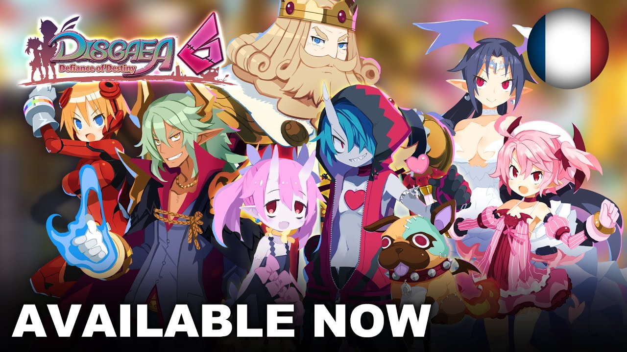 Disgaea 6: Defiance of Destiny - Launch Trailer (Nintendo Switch) (EU - French)