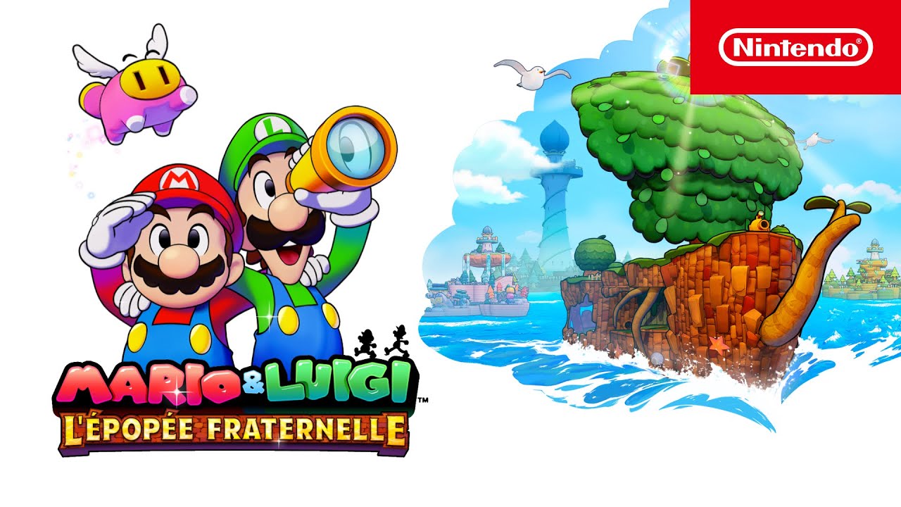 Mario & Luigi : L'épopée fraternelle – Une grande aventure maritime ! (Nintendo Switch)