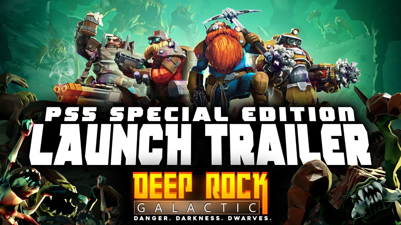 Deep Rock Galactic: Special Edition Launch Trailer | PS5