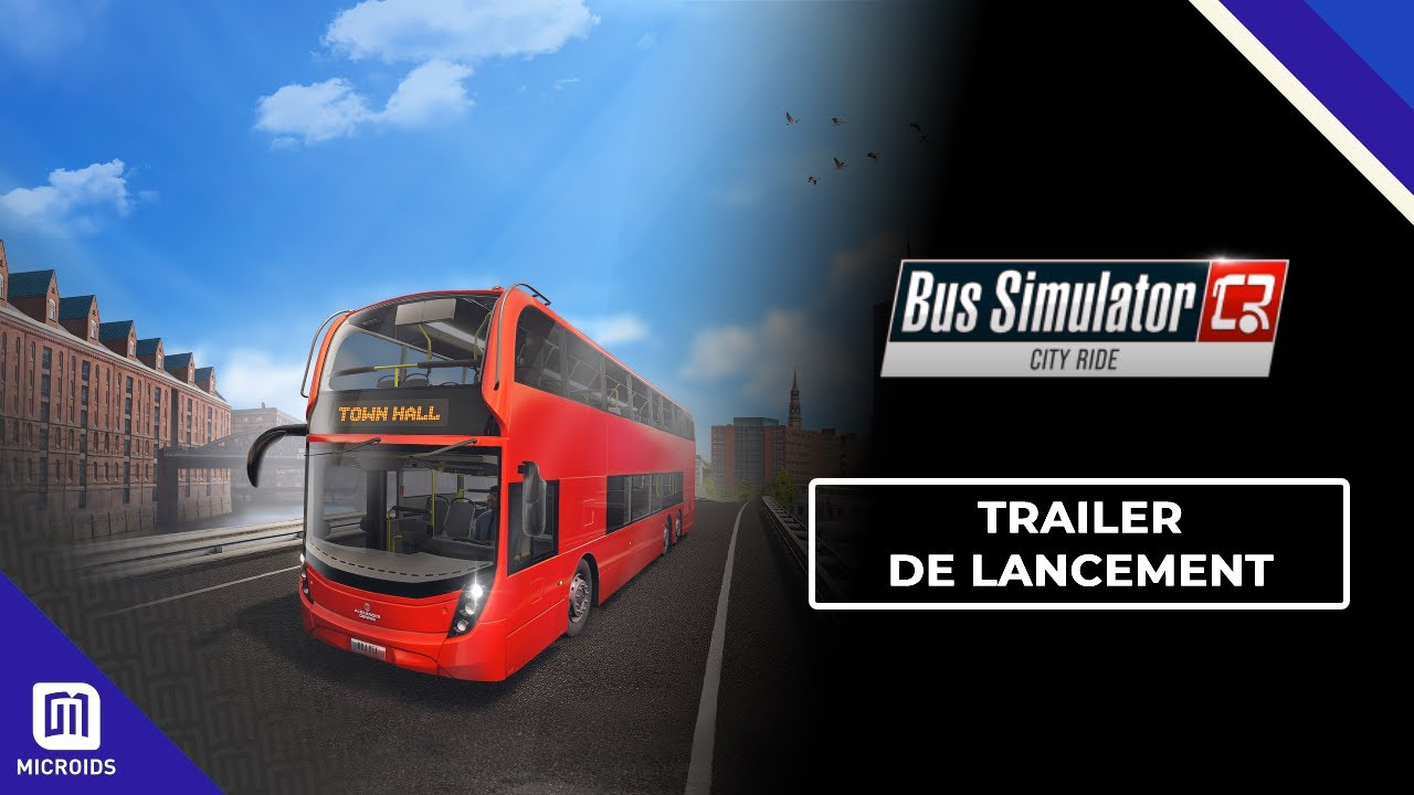 Bus Simulator City Ride | Trailer de lancement Switch | MDF & Astragon