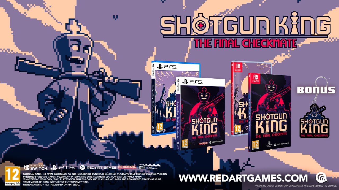Shotgun King: The Final Checkmate | Deluxe Edition | PS5 and Nintendo Switch!