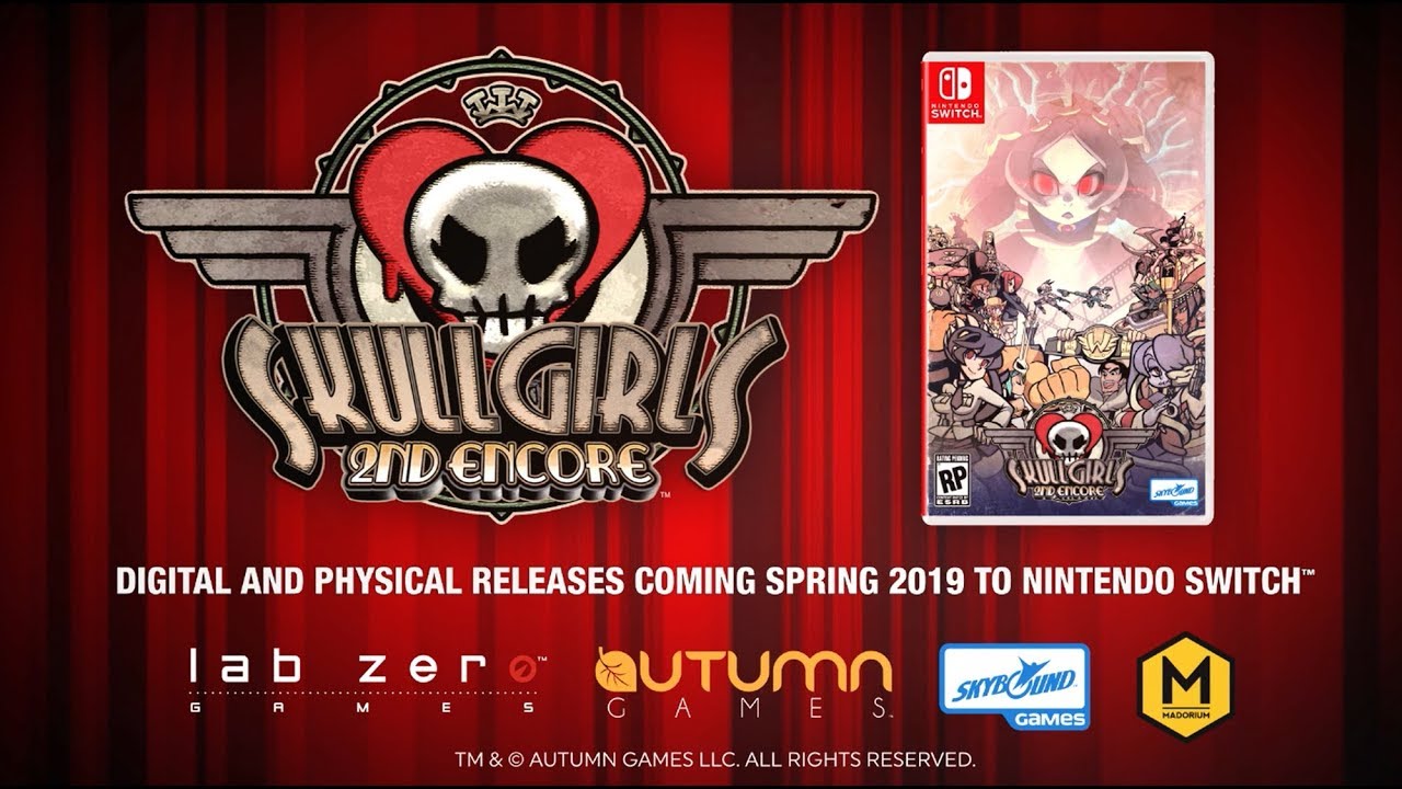 Skullgirls - Nintendo Switch Retail Release - Skybound Games