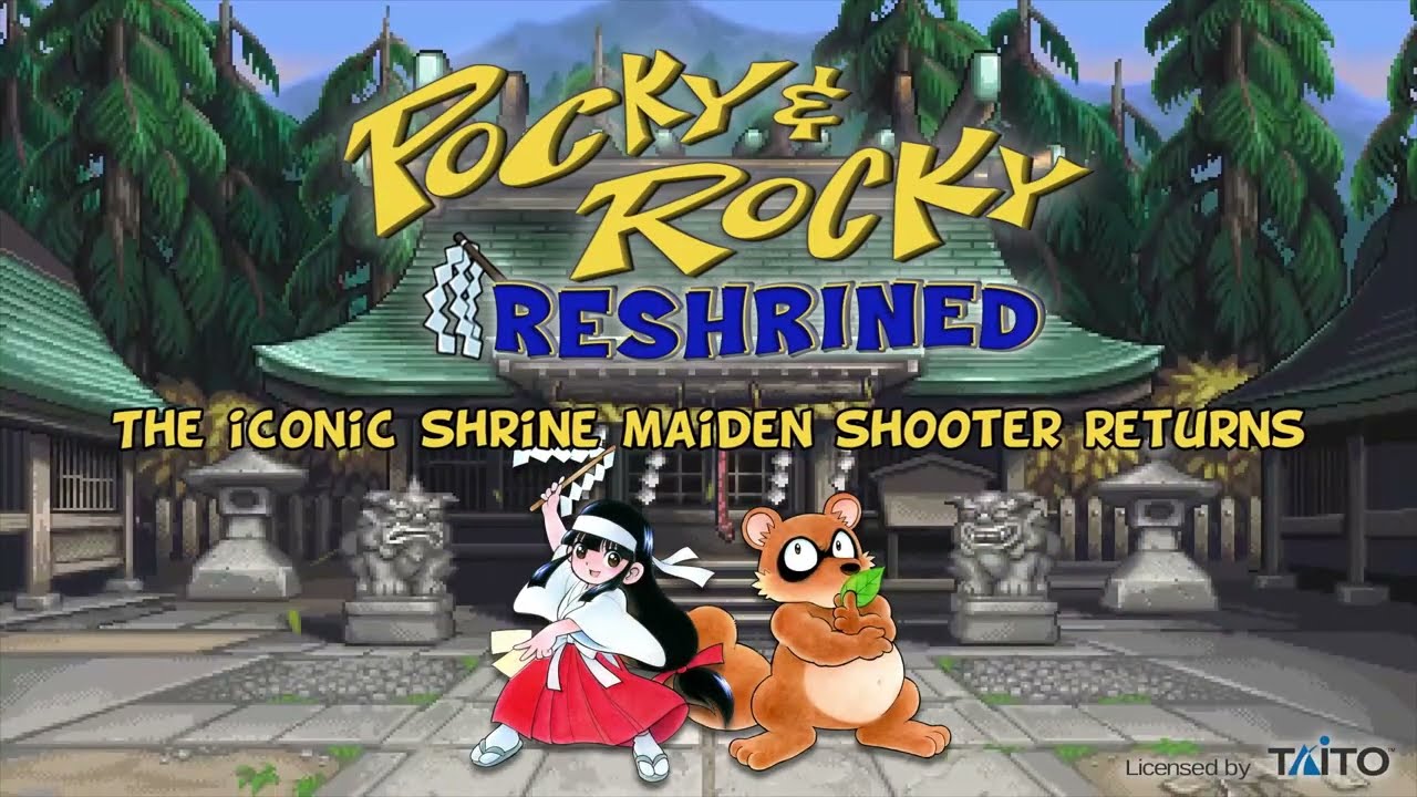 Pocky & Rocky Reshrined - Launch Trailer