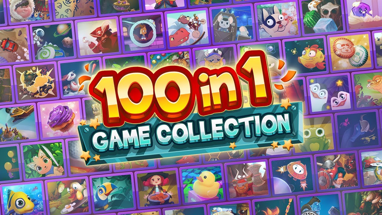 100 in 1 Game Collection - Release Date Announcement Trailer