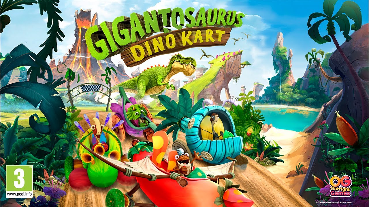 [FRE] Gigantosaurus Dino Kart - Launch Trailer